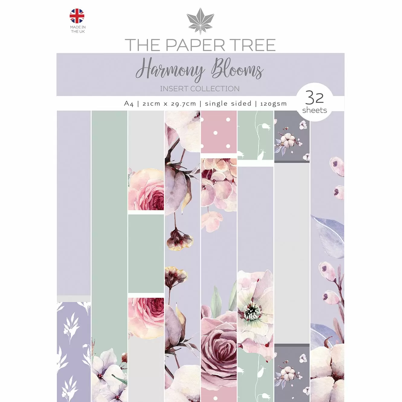 Harmony Blooms A4 Insert Paper Pad