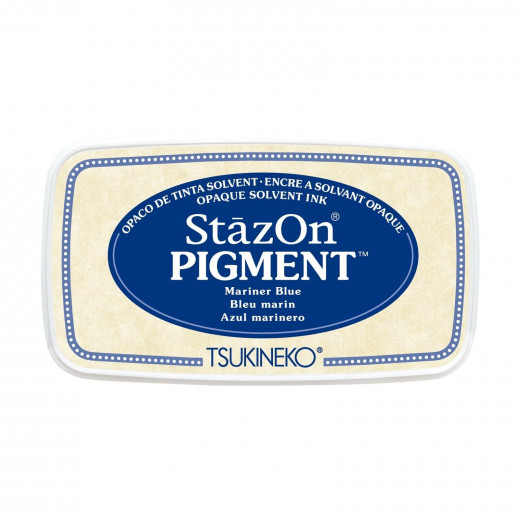 StazOn Pigment Ink Pad - Mariner Blue