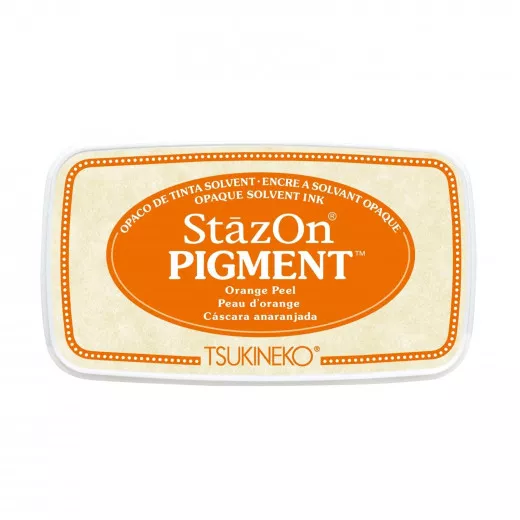 StazOn Pigment Ink Pad - Orange Peel