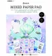 Studio Light A5 Mixed Paper Pad - Essentials Nr. 24 - Underwater World