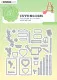 Studio Light Cutting Dies - Sweet Stories Nr. 513 - Garden House Add-Ons