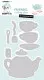 Studio Light Cutting Dies - Essentials Nr. 729 - Accessoires Tea