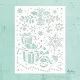 Mintay Kreativa 6x8 Stencil - Christmas Mix