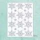 Mintay Kreativa 6x8 Stencil - Snowflakes 2