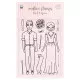 Clear Stamps - Bride and Groom