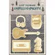 Piatek13 Chipboard Embellishments - Free Spirit 02