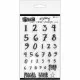 Dylusions Dyalog Clear Stamps Set - Numerology
