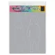 Dylusions Stencils Silhouette - Edith