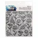 Simon Hurley Cling Stamps - Background Crazy Daisies