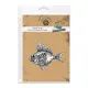 Cosmic Shimmer - Cling Stamps - Steampunk Fish by Andy Skinner