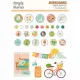 Simple Stories Decorative Brads - Summer Snapshots