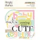 Say Cheese Classic Pooh Baby - Sentiment Bits & Pieces Die-Cuts