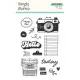 Simple Stories Clear Stamps - Take Note