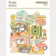Chipboard Pieces - Open Road