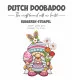 Dutch Rubber Stamp - Easter Gnome Girl