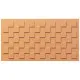 2D Mini Embossing Folder by Letters by Shells - Checkered Pattern