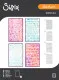 Sizzix - Layered Stencil by Vicki Boutin - Words and Numbers