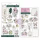 Chipboard Stickers - Serene Petals - Blooming Beauty