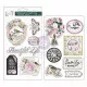 Chipboard Stickers - Serene Petals - Garden Whispers