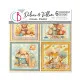 Lunibloom - 6x6 Deluxe Paper - Pearl & Vellum