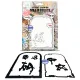 Cutting Dies Nr. 104 - Starflight Figures - Arc N’ Art by Autour De Mwa & Co