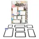 Cutting Dies Nr. 123 - Geary Cutouts - Crafty Cutouts by Autour De Mwa & Co