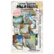 A6 Design Paper Nr. 38 - Weathered Wanderings - Sun-Kissed Streets