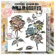 Stencil Nr. 241 - 6x6 - Ethereal Garden - Wild Rose