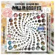 Stencil Nr. 264 - 6x6 - Through the Lens - Center Spin by Soizic