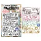 Clear Stamps Nr. 1342 - Geometric Gazette - The Daily News by Autour De Mwa & Co