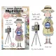 Clear Stamps Nr. 1370 - Through the Lens - Dee Snaps by Janet Klein
