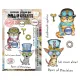 Clear Stamps Nr. 1373 - Steam & Wonder - Precision Paws by Janet Klein