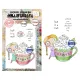 Clear Stamps Nr. 1388 - Season Of Sparkle - Hug In A Mug by Janet Klein
