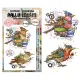 Clear Stamps Nr. 1452 - Gearlight Core - Gearfeather by Autour De Mwa & Co