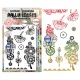 Clear Stamps Nr. 1461 - Cercle De Couleurs - Frise Pendentifs by Azoline