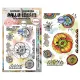 Clear Stamps Nr. 1478 - Lovely Couleurs - Graphic Coquelicots by Azoline