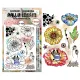 Clear Stamps Nr. 1479 - Lovely Couleurs - Lovely Coquelicots by Azoline