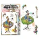 Clear Stamps Nr. 1483 - Carried Dreams - Rose Ballet by Soizic