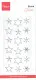 Marianne Design - Stars Rhinestones - Silver
