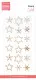 Marianne Design - Stars Rhinestones - Gold