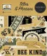 Carta Bella - Die Cut Pieces - Honey Bee - Titles & Phrases