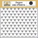 Carta Bella 6x6 Stencil - Honey Bee - Swarm Of Bees