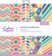 Retro Numbers - 12x12 Paper Pad - Retro Rainbow