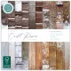 Essential Craft Papers - 6x6 Paper Pad - Frosted Wood