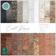 Essential Craft Papers - 12x12 Paper Pad - Brick Textures 2