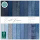 Essential Craft Papers - 6x6 Paper Pad - Denim Textures