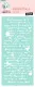 Studio Light - Masks / Stencils - Essentials Mask Nr. 411 - Script
