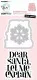 Clear Stamps and Cutting Die - Essentials Nr. 83 - Dear Santa
