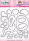 CarlijnDesign Cutting Dies - Patooties XL