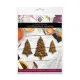 Katy Sue Designs - Silicone Mould - Fir Trees Silhouettes